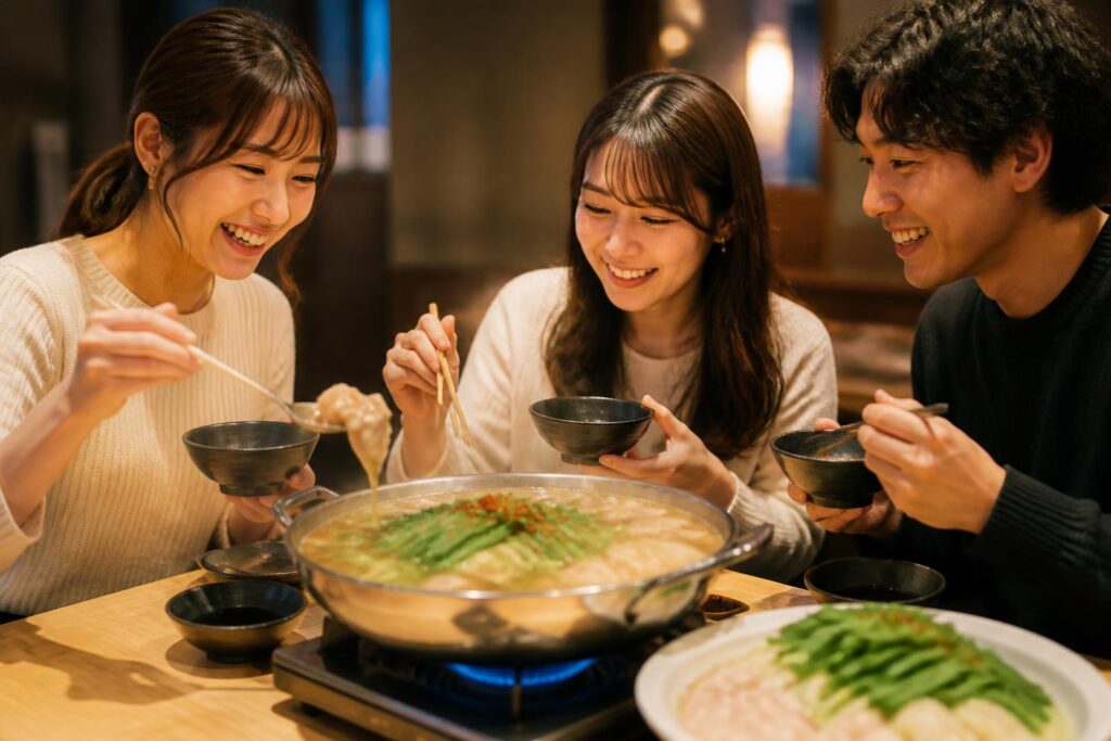 中洲で団体向けのもつ鍋予約はどこがおすすめ？