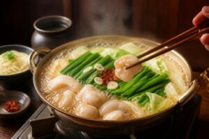 中洲でもつ鍋を楽しむための団体プランは？