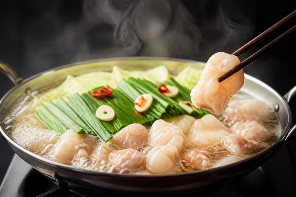 中洲で品数少なくてもつ鍋を食べたい時のおすすめ店は？