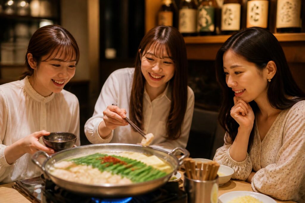 中洲のもつ鍋店と屋台の違いは？